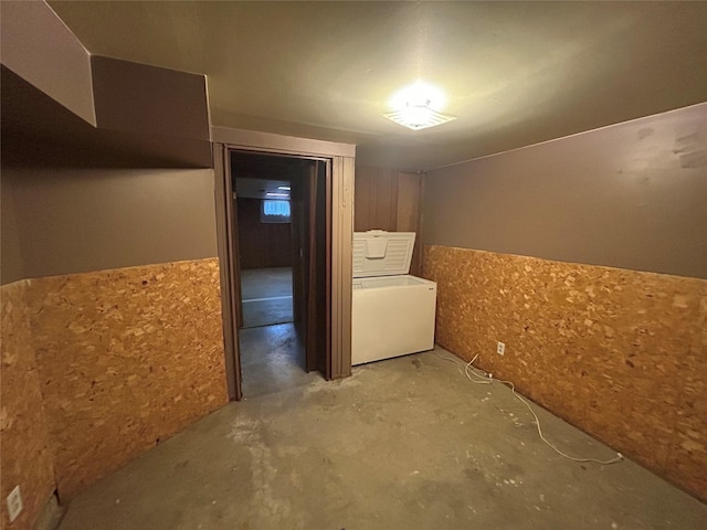 214 Laura St, Augusta, MT 59410 - empty room featuring unfinished concrete flooring