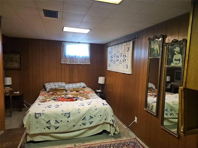 214 Laura St, Augusta, MT 59410 - bedroom featuring wooden walls