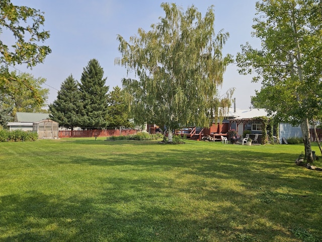 214 Laura St, Augusta, MT 59410 - view of yard