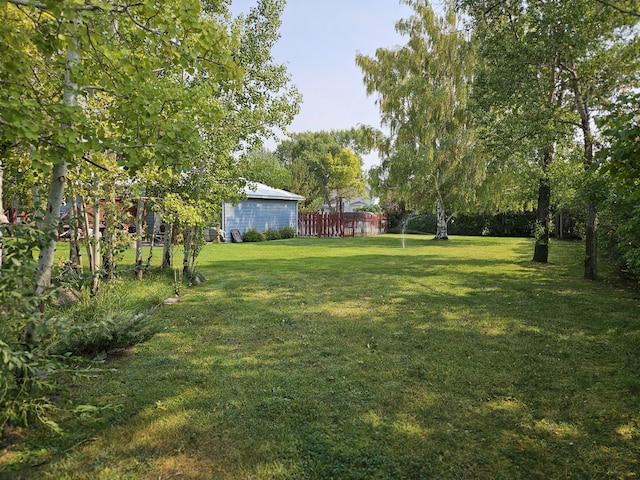 214 Laura St, Augusta, MT 59410 - view of yard