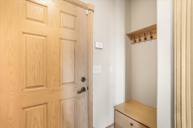 view of mudroom