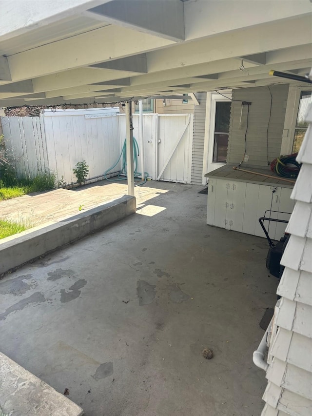1147 W Steele St, Butte, MT 59701 - view of patio featuring fence