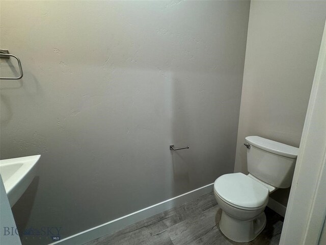 bathroom with toilet