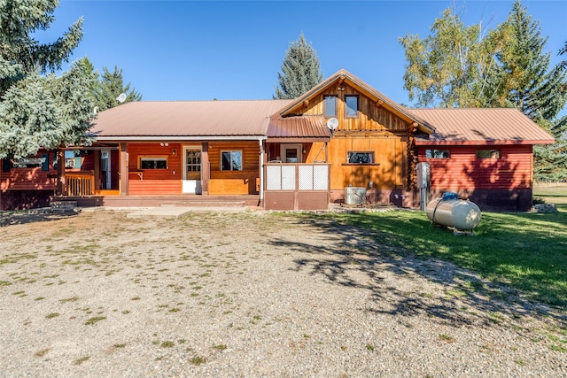 2237 Grave Creek Rd, Eureka, MT 59917 - view of front of property featuring a metal roof