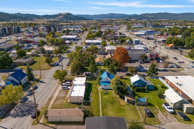 161 3rd Ave, Kalispell, MT 59901 - drone / aerial view of a mountain backdrop