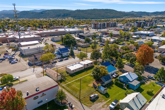 161 3rd Ave, Kalispell, MT 59901 - bird's eye view of a mountainous background