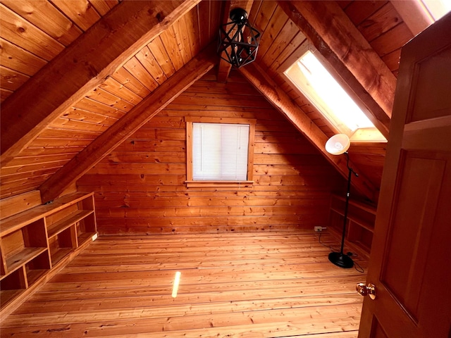339 Dakota Ave, Whitefish, MT 59937 - additional living space with wood ceiling, wooden walls, and wood-type flooring