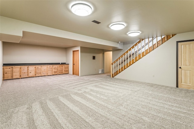 155 Grandview Ln, Seeley Lake, MT 59868 - finished below grade area featuring carpet floors and stairs