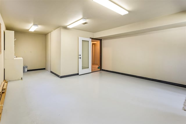 155 Grandview Ln, Seeley Lake, MT 59868 - unfurnished room with concrete floors and baseboards
