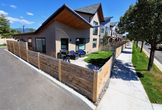 1010 7th St E Unit A, Whitefish, MT 59937 - view of modern home