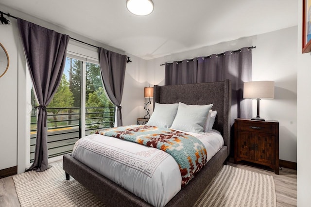 1010 7th St E Unit A, Whitefish, MT 59937 - bedroom with wood finished floors and baseboards
