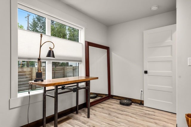 1010 7th St E Unit A, Whitefish, MT 59937 - interior space featuring light wood-type flooring and baseboards