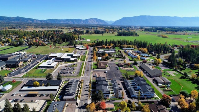 1010 7th St E Unit A, Whitefish, MT 59937 - aerial view of a mountain backdrop