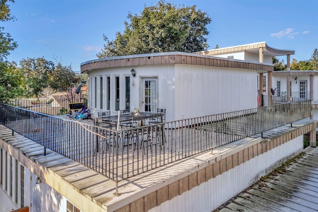 exterior space featuring a patio