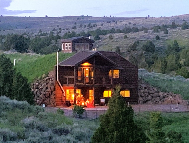 view of rear view of house