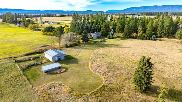 760 Trap Rd, Columbia Falls, MT 59912 - view of rural area featuring a mountainous background
