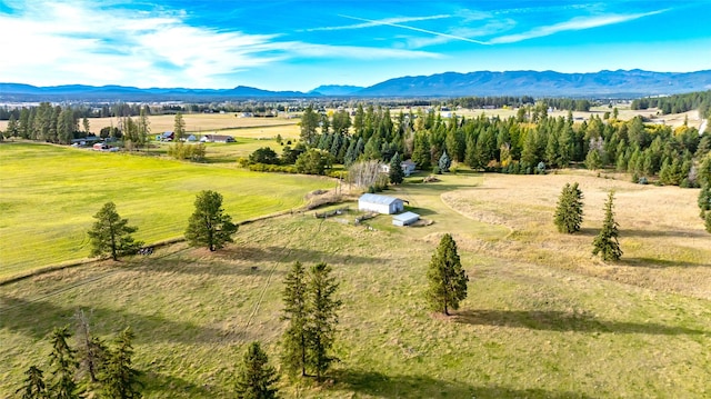 760 Trap Rd, Columbia Falls, MT 59912 - overview of rural landscape with mountains