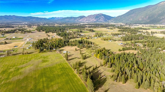 760 Trap Rd, Columbia Falls, MT 59912 - aerial view of mountains