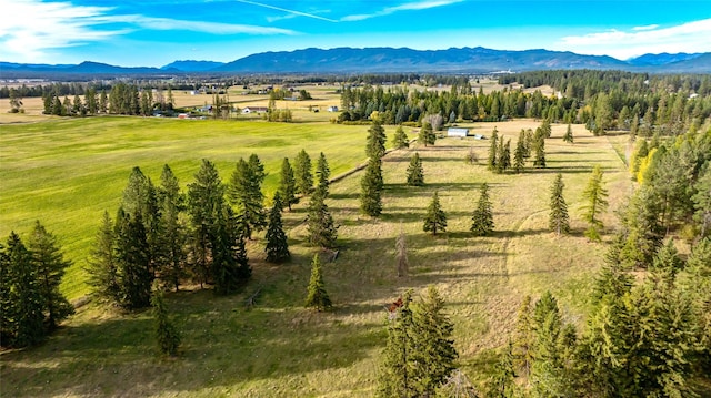 760 Trap Rd, Columbia Falls, MT 59912 - view of rural area with a mountainous background