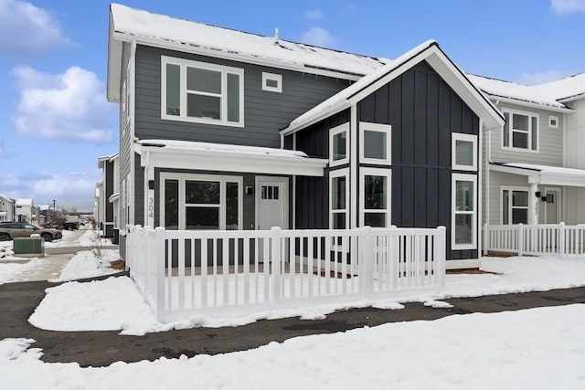 304 Trailview Way, Whitefish, MT 59937 - snow covered property featuring board and batten siding
