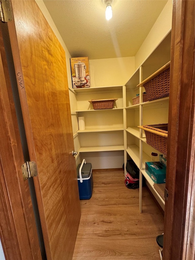 view of storage room