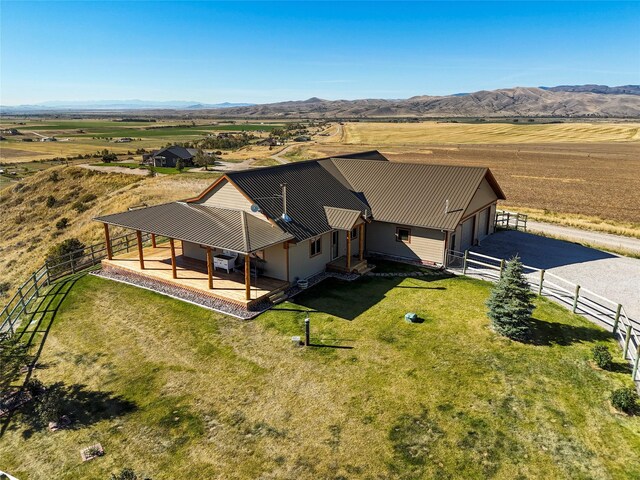53 Skyview Ln, Townsend, MT 59644 - view of rural area featuring a mountainous background