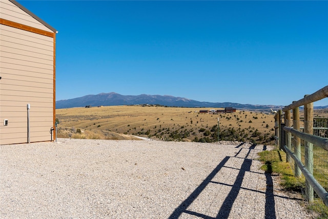 53 Skyview Ln, Townsend, MT 59644 - view of yard with a mountain view and a view of countryside
