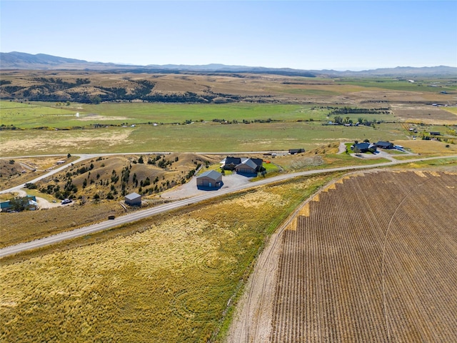 53 Skyview Ln, Townsend, MT 59644 - aerial view of sparsely populated area with a mountainous background