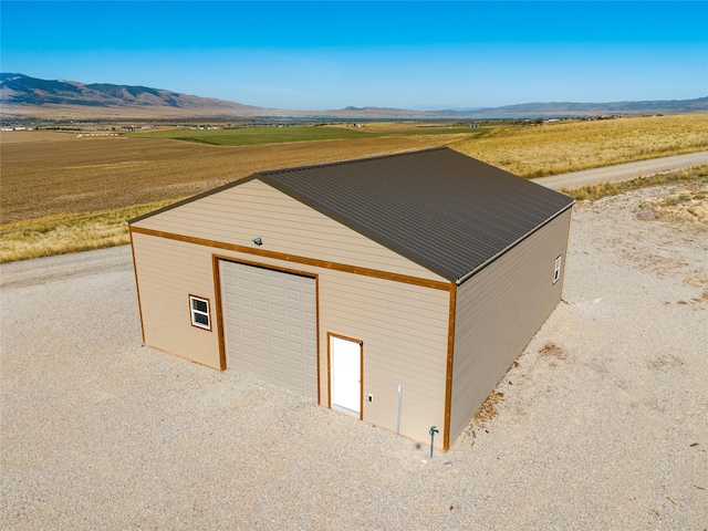 53 Skyview Ln, Townsend, MT 59644 - detached garage featuring a mountain view