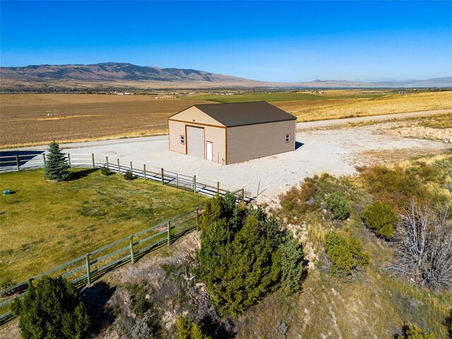 53 Skyview Ln, Townsend, MT 59644 - aerial view of sparsely populated area featuring a mountainous background