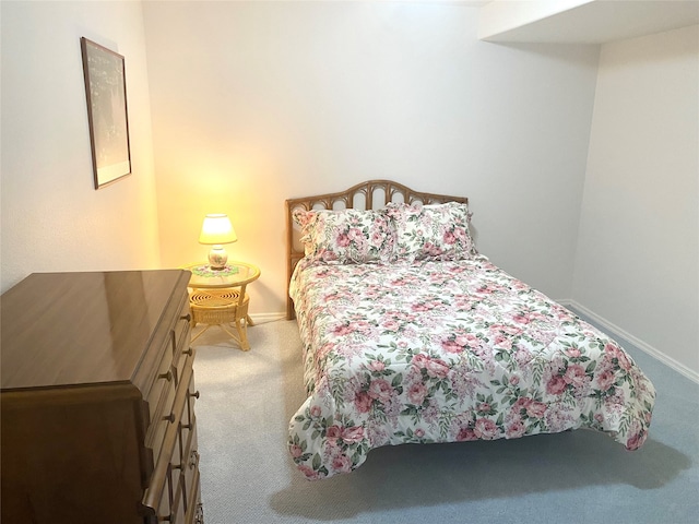 bedroom featuring carpet floors