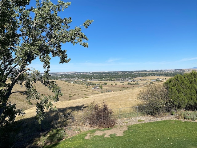 view of local wilderness featuring a rural view