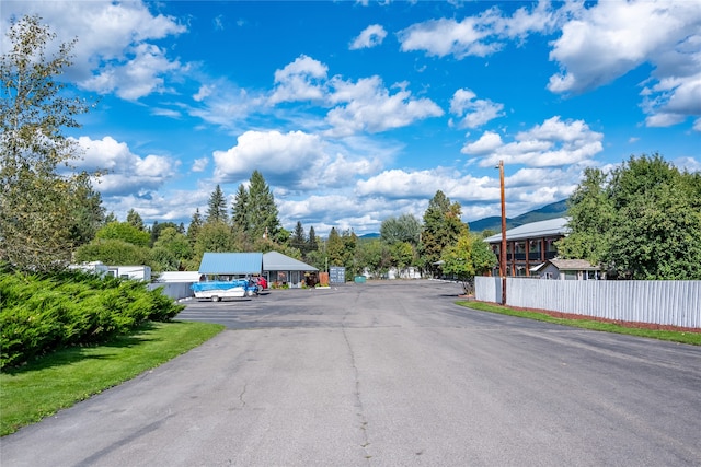 view of road