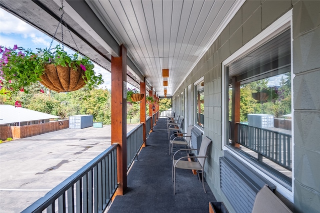 view of patio / terrace featuring a porch