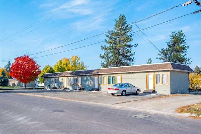 view of ranch-style home