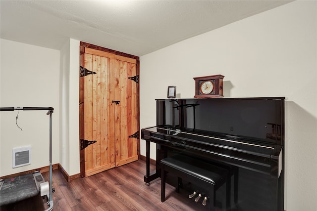 misc room featuring dark hardwood / wood-style floors