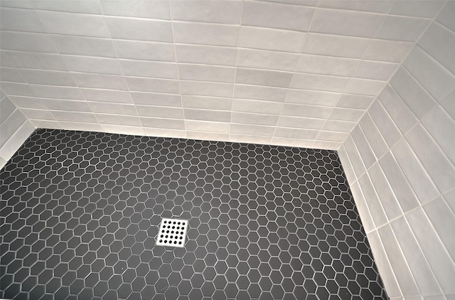 room details featuring tiled shower