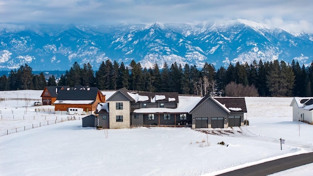 view of mountain feature