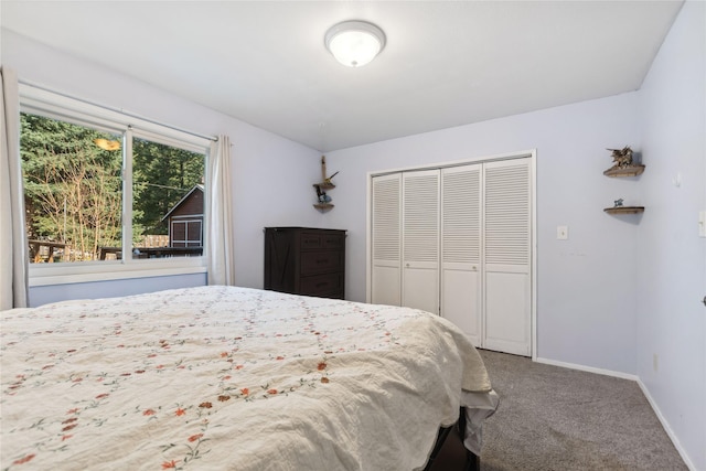 1627 Foothill Rd, Kalispell, MT 59901 - carpeted bedroom featuring a closet and baseboards