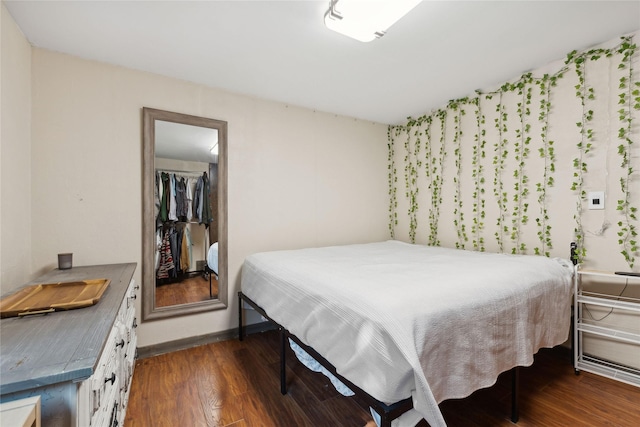 1627 Foothill Rd, Kalispell, MT 59901 - bedroom with dark wood-style floors and baseboards