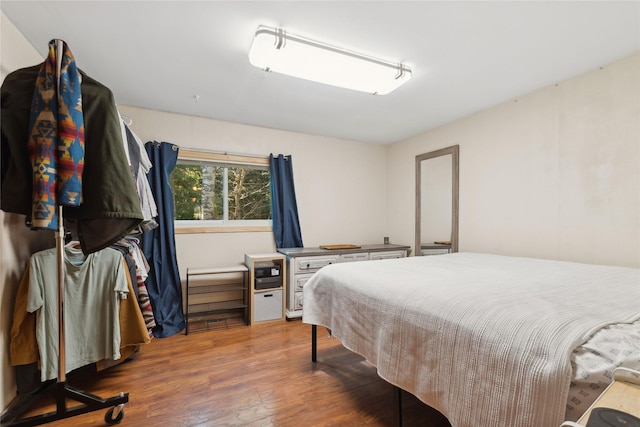 1627 Foothill Rd, Kalispell, MT 59901 - bedroom with wood finished floors
