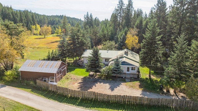 1627 Foothill Rd, Kalispell, MT 59901 - view of subject property featuring a forest
