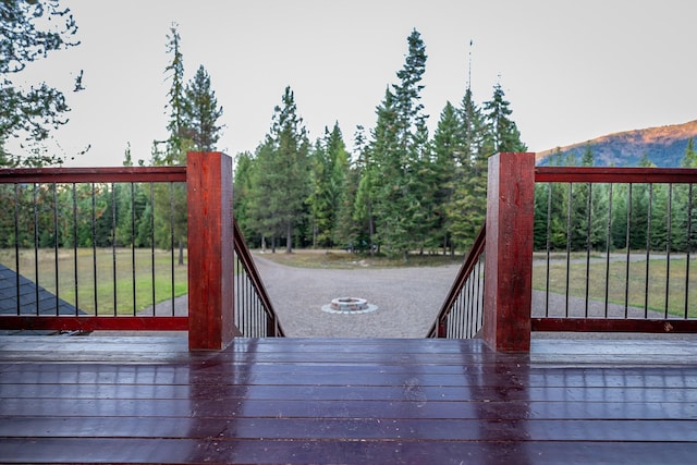 44 Copper Ridge Rd, Trout Creek, MT 59874 - view of deck