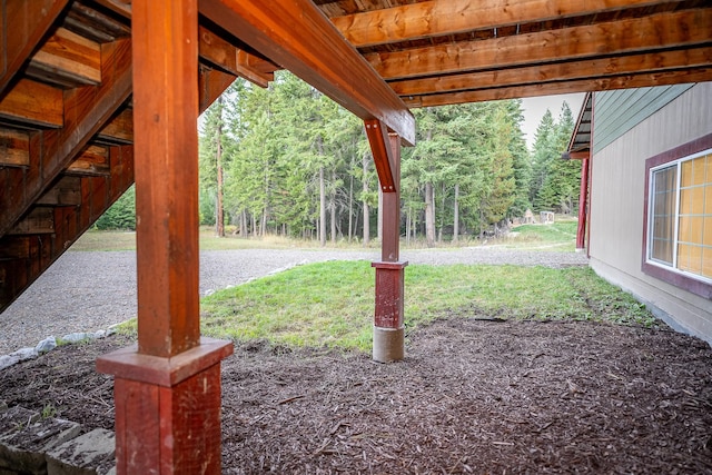44 Copper Ridge Rd, Trout Creek, MT 59874 - view of yard featuring a wooded view