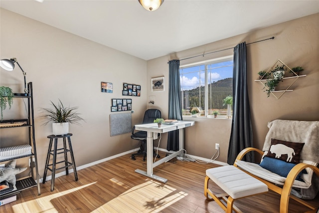 28 W Ashley Hills Dr, Kalispell, MT 59901 - home office featuring wood finished floors and baseboards