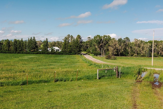 6058 Cottonwood Creek Rd, Lewistown, MT 59457 - view of yard featuring a view of countryside