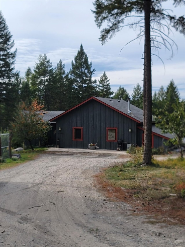 view of home's exterior