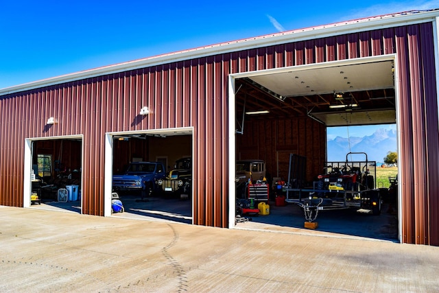 52772 Herak Rd, Charlo, MT 59824 - detached garage featuring driveway