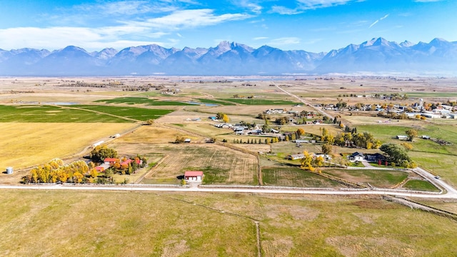 52772 Herak Rd, Charlo, MT 59824 - drone / aerial view with a rural view and a mountain view