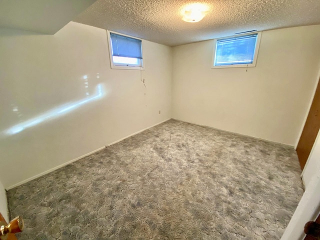 414 2nd St W, Chester, MT 59522 - basement featuring a textured ceiling and carpet floors